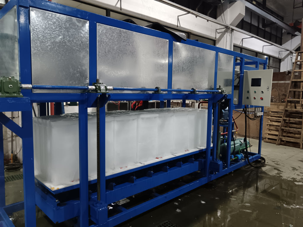 A full range of ice machines, including block ice machines, tube ice machines, cube ice machines, flake ice machines, plate ice machines, snow makers, and containerized ice machines.
