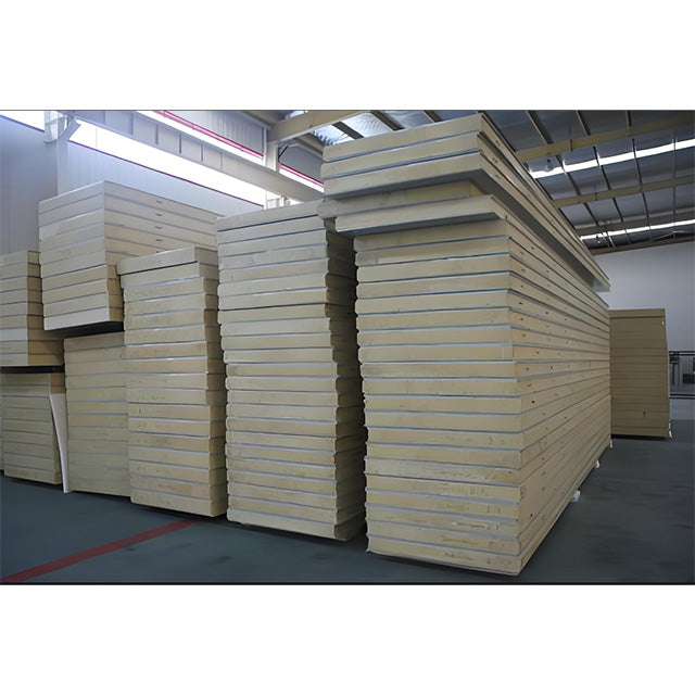 High-Density Polyurethane Foam Cold Storage Panel - Excellent Thermal Insulation, Customizable Sizes for Cold Rooms