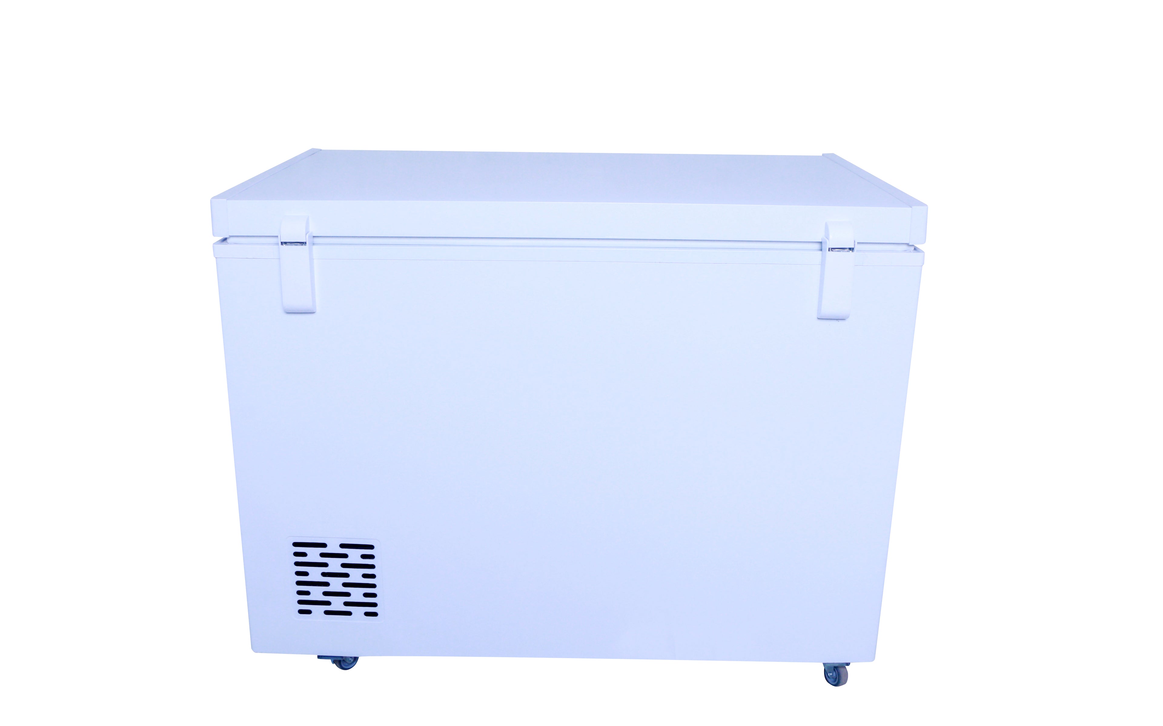 12V/24V Solar Freezer Cooler with Battery- Portable Refrigerator for Camping, RV, Off-Grid Living, Outdoor Picnics & Emergency Storag