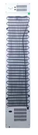 Ultra-Slim Vertical Glass Door Refrigerated Display Cabinet - Space-Saving Cooler for Narrow Areas, Flexible Placement