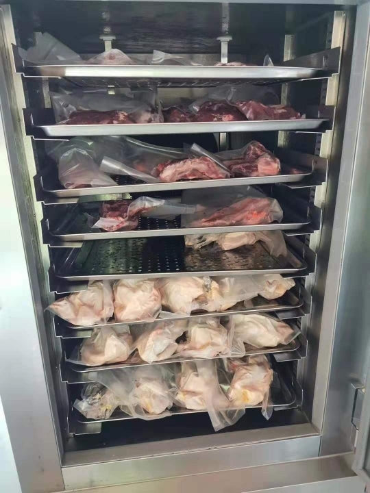 Small Food Quick-Freezing Cold Storage - Rapid Freezing for Meat/Seafood/Vegetables, Ideal for Small Restaurants & Food Processing Shops