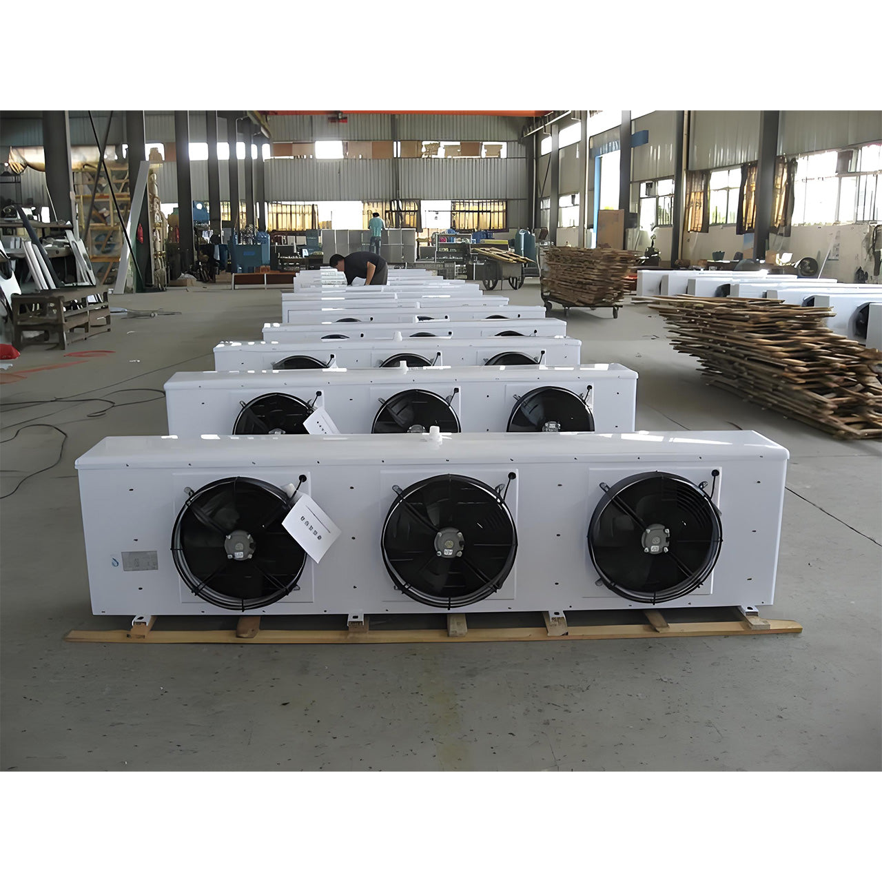 Commercial/Industrial Cold Storage Air Cooler - Low Noise, Energy-Saving Cooling Solution for Food Preservation