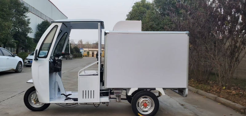Tricycle Mounted Cold Storage - Temporary Storage & Turnover for Beer & Food, Compact & Efficient Cooling