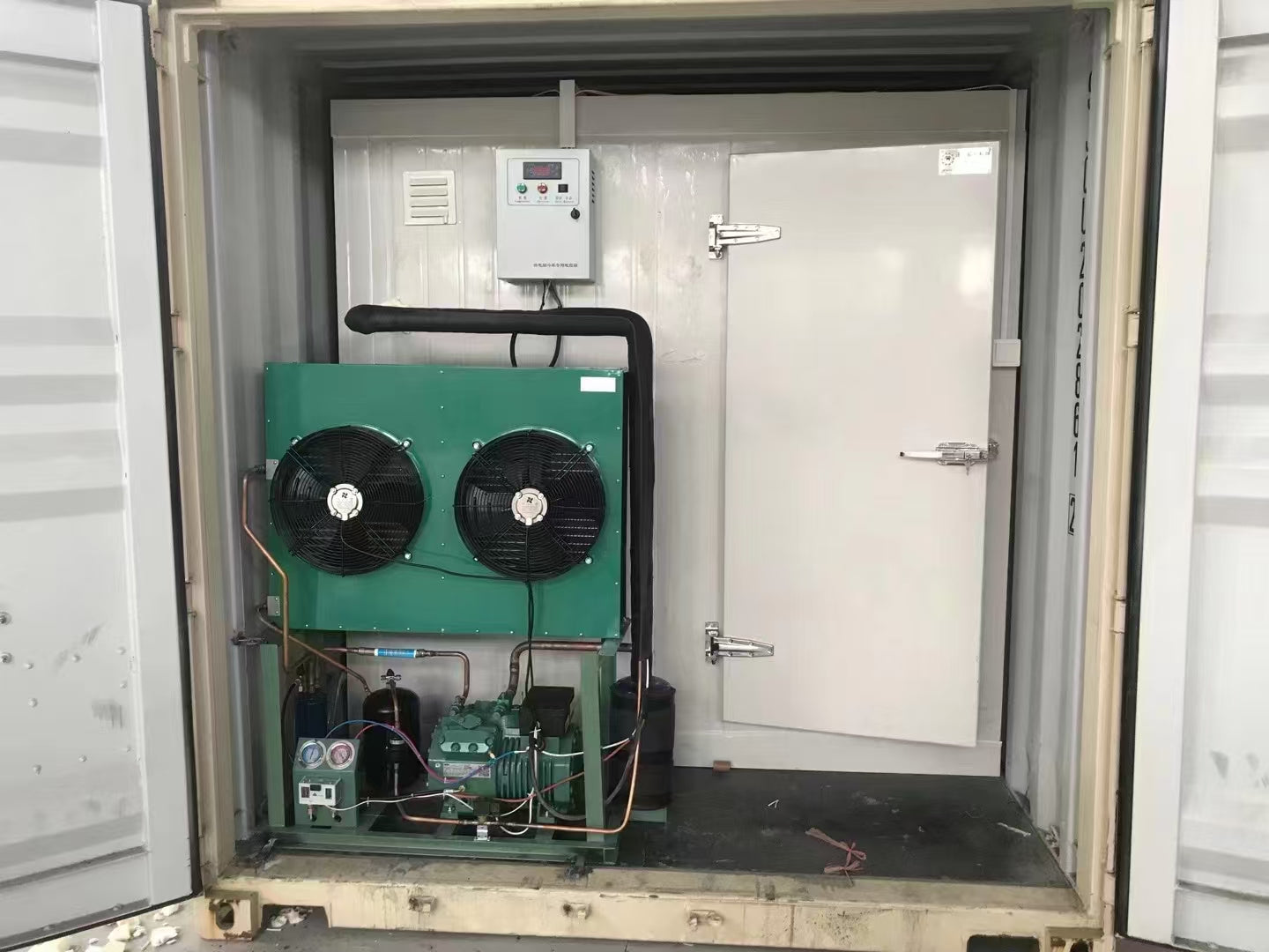 20/40ft Container Cold Room | Adjustable Temperature -20°C~10°C for Food Storage, Pharmaceutical Logistics & Industrial Cooling